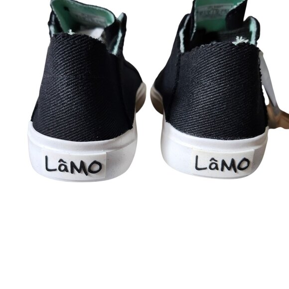 Lamo Vita II Women’s Size‎ 8 Black Canvas Walking Sneakers OrthoLite Insole NWT - Picture 11 of 16